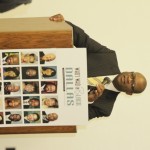 Real Times CEO Hiram Jackson speaks at reception