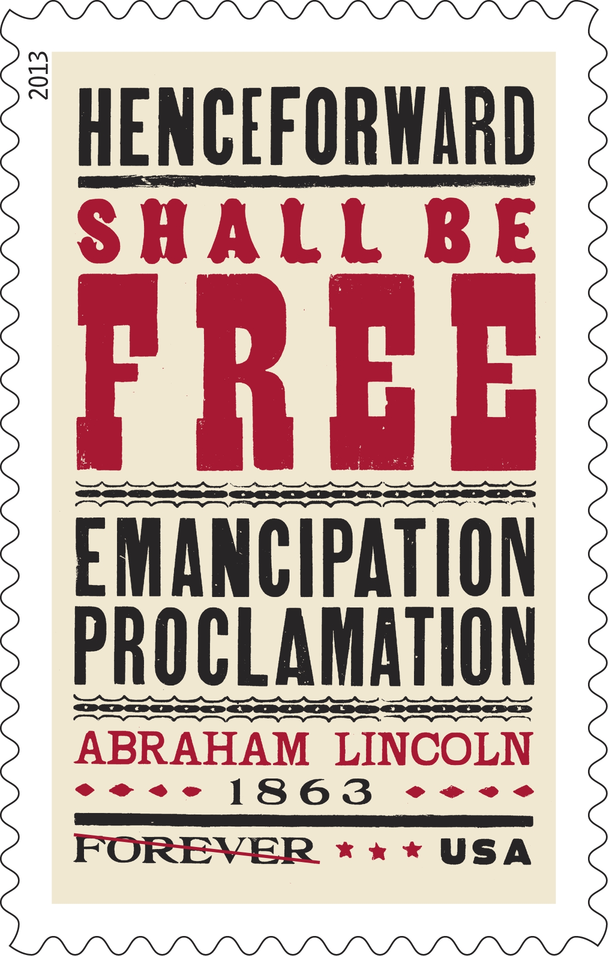 U.S. Postal Service honors 150th Anniversary of  Emancipation Proclamation with limited-edition stamp