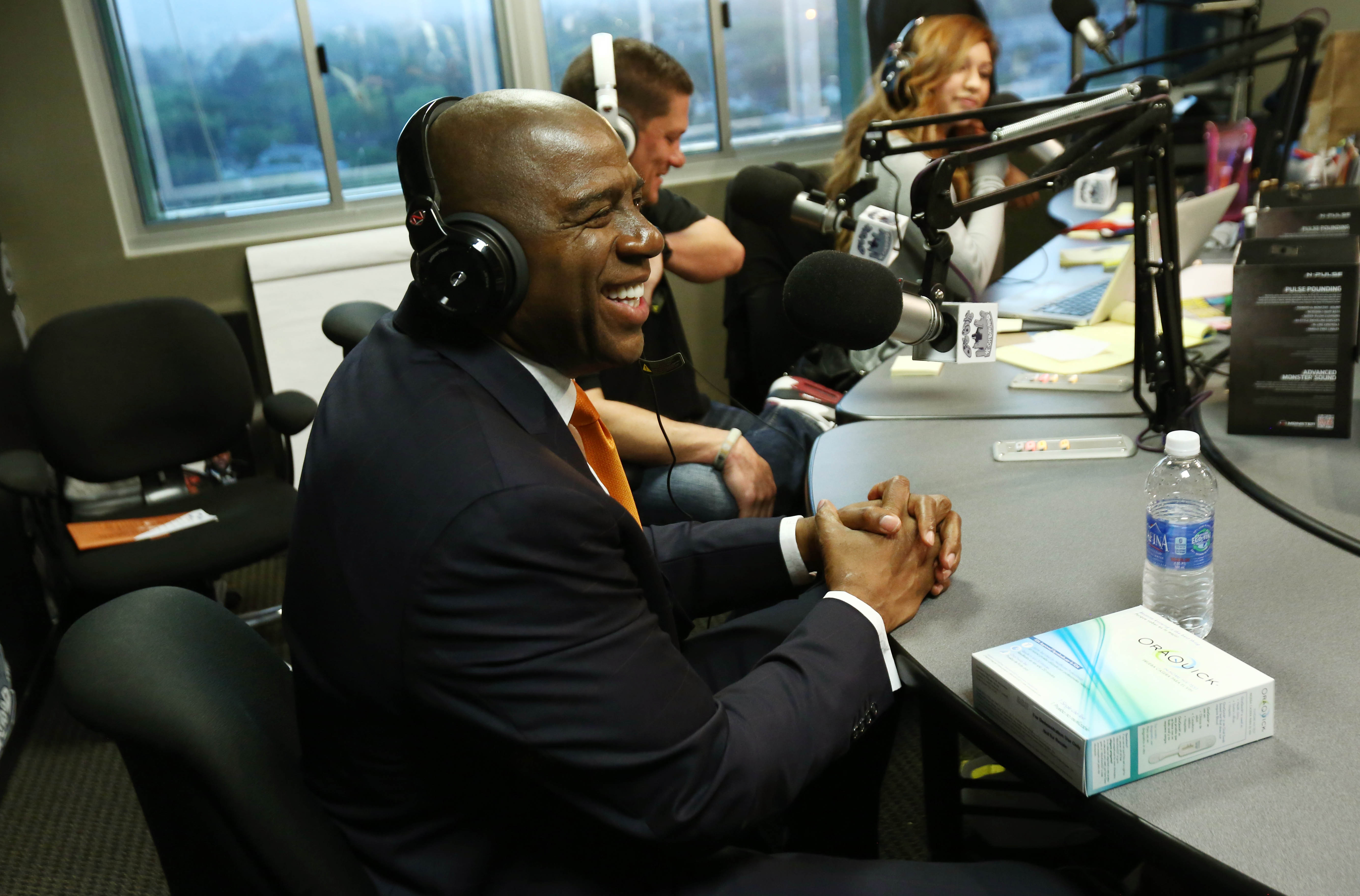 Magic Johnson helps kickoff campaign to promote the importance of knowing your HIV status