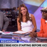 A ticked off Spike Lee during appearance on Bloomberg