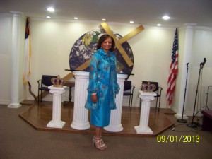 Evangelist Kimberly Porter, M.D., Director of the Women’s Department at Word of Life C.O.G.I.C in Carrollton, Texas.  She will conduct the Women’s Program on September 29, 2013