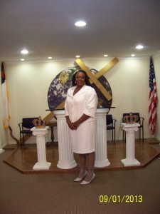   Missionary Rhonda Johnson, she is a prisoner of Christ