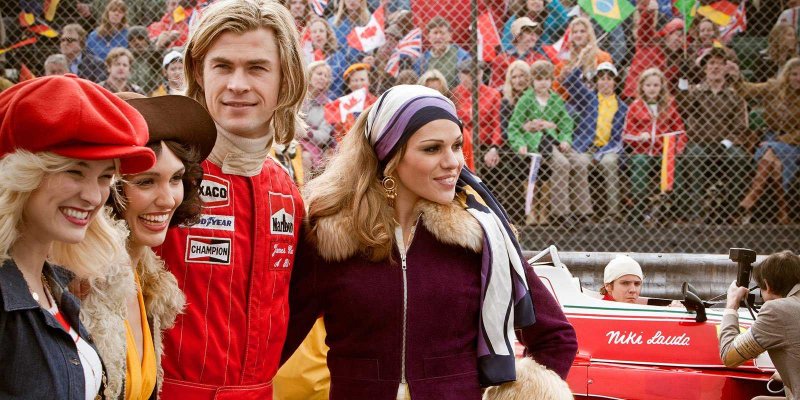 Rush races into theaters and primarily delivers