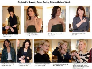 StyleLab's Jewelry Suite During Golden Globes Week.  (PRNewsFoto/StyleLab)