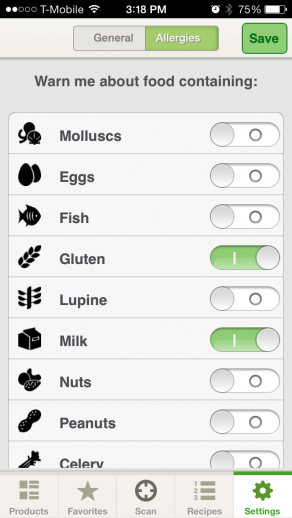 ContentChecked’s app designed to help shoppers with food allergies