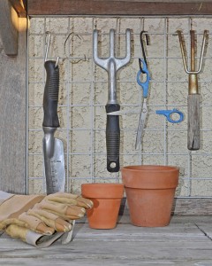 Garden Tools photographed by Flickr user D. Laird