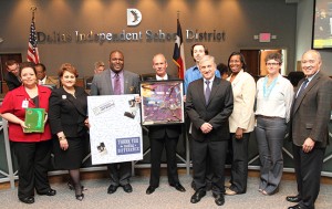David Walker received the DISD Superintendent’s Award for Outstanding Elementary Volunteer.