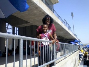 Young Romeo and his grandmother Jackson