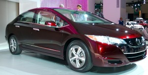 Fuel Cell cars have not caught on because creating hydrogen has turned out to be highly inefficient compared to other readily available fuels and would also require an enormous and costly infrastructure. Pictured: A demonstration Honda FCX Clarity produced in 2008. JMR Photography
