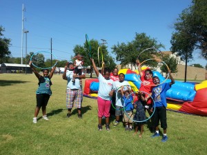 Kids enjoyed the Fit 4 The King event hosted by Foremost Family Health Centers 