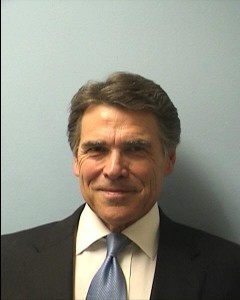 Governor Perry's mugshot via Twitter
