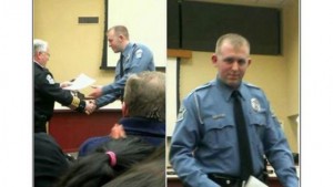Darren Wilson is the Ferguson policeman that shot and killed the unarmed Michael Brown.