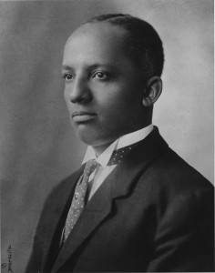 A young Dr. Carter G. Woodson, Father of Black History
