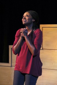 Ebony Marshall-Oliver brings In Real Life to the Jubilee Theatre stage (Image: Jubilee Theatre)