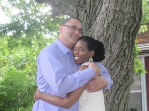 Lori Robinson and her husband, Ollie Johnson (Photo courtesy of Lori Robinson) 