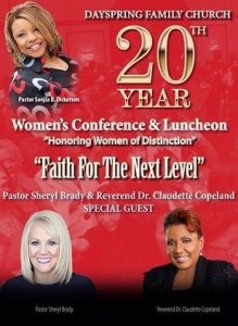 Dayspring Family Church-20th Year Women's Conference & Luncheon. photo source: DFC Womens Conference/facebook 