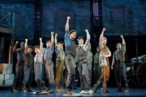 Winner of the 2012 Tony Awards® for Best Score and  Best Choreography, NEWSIES is a high-energy explosion of song and dance you don't want to miss. photo source: AT&T Performing Arts Center‎Disney's Newsies In Dallas/facebook