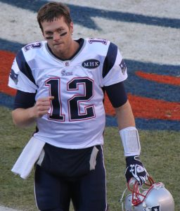 Tom Brady, 4 time Super Bowl winning, 3 time MVP quarterback of the  New England Patriots photo source: en.wikipedia.org-