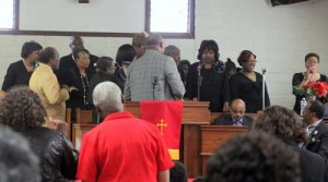Black churches are using prayer and worldly tools to keep their members and property safe (New American Media)