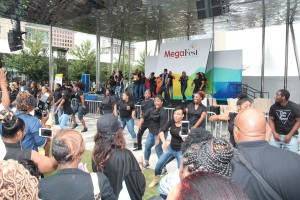 Megafest performance! (NDG/Frank Lott)