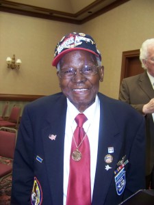 Picture of the Week The Honorable Mr. Calvin Spann, one of the last remaining original Tuskegee Airman past September 6, 2015 at 90 years old.  It was my great pleasures to meet him and for him relate some of his stories. 