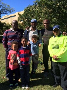 Billy Murray and Family journey to DC for Million Man March Anniversary. image: urbannews 