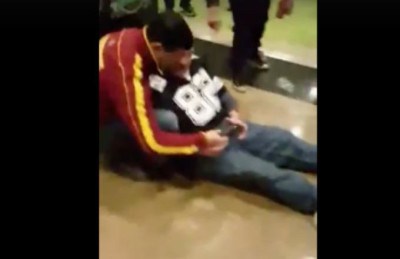 cowboys fan game reportedly stabbed redskin chronicles bottle water dallas