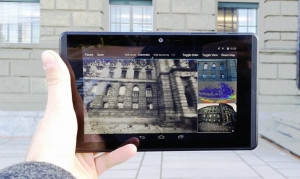 The Project Tango developer tablet used by the scientists. (Credit: Thomas Schöps/ETH Zurich)