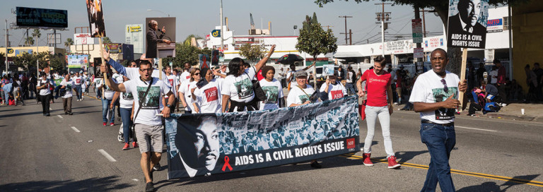 AHF offering free HIV tests at Dallas and Ft. Worth MLK parades