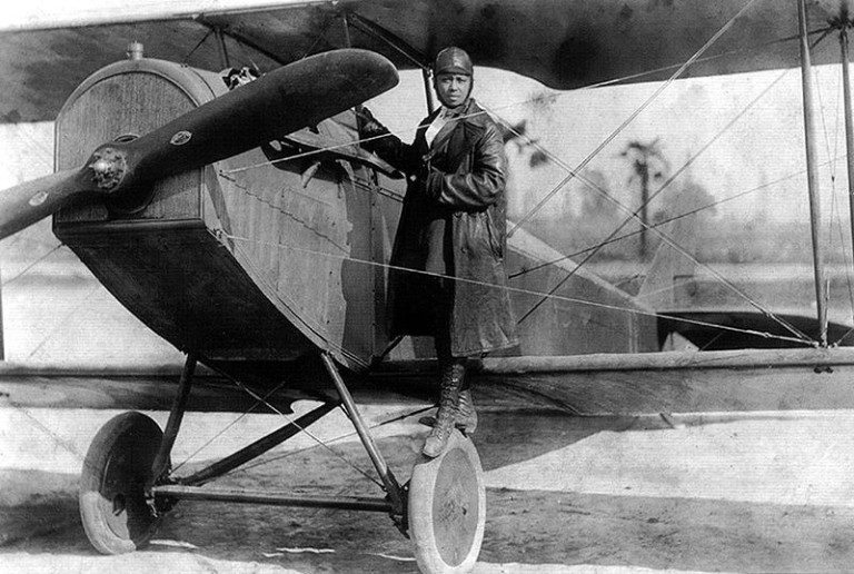 Bessie Coleman First African American Female pilot