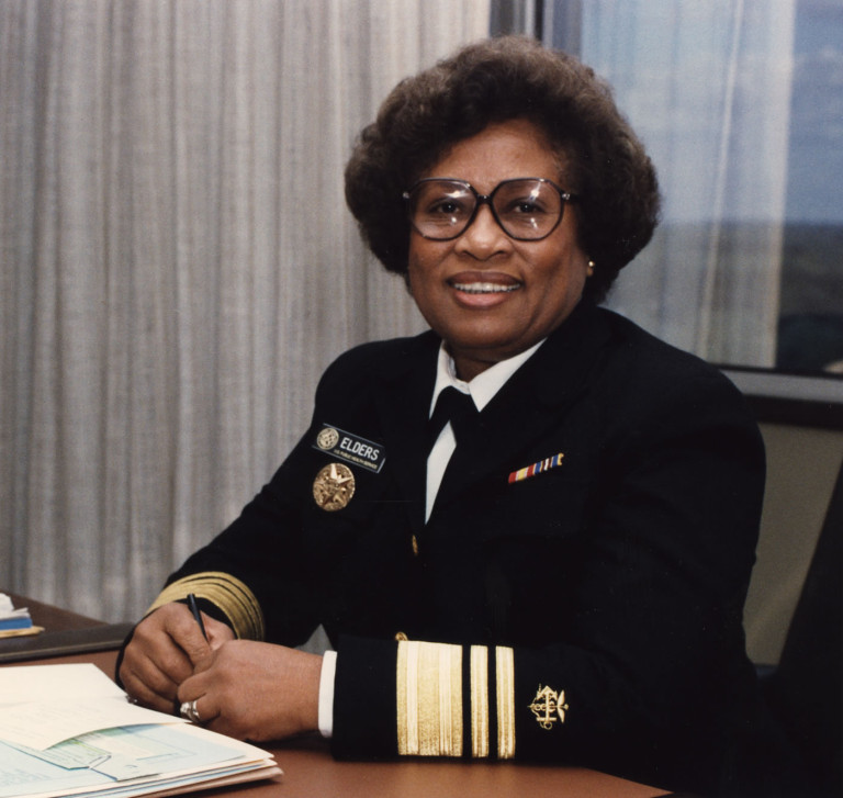 Joycelyn Elders the First African American to Serve as Surgeon General