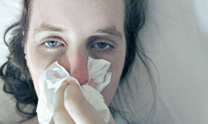 "You can easily contaminate a whole room when you sneeze," says Elodie Ghedin. (Credit: iStockphoto)