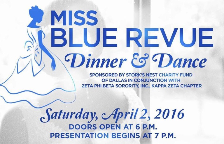 Zeta Phi Beta Sorority, Inc., Kappa Zeta Chapter hosting the 83rd Annual Miss Blue Revue Dinner & Dance