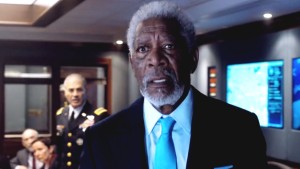 Morgan Freeman has been promoted to Vice President this time. 