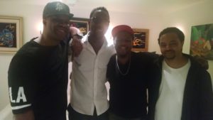 Post show photo op with Black Violin after Dallas performance at the The Kessler Theater. photo by Winner Tracee Bond