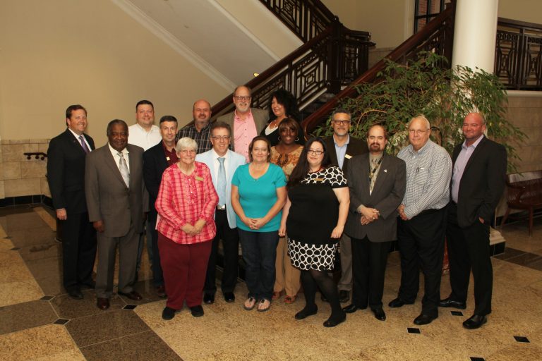 First class of the Lewisville Citizens University graduates