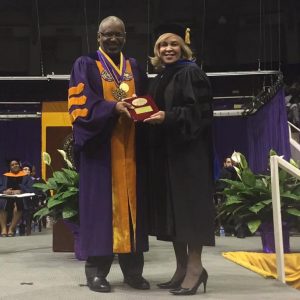 Prairie View A&M honored Rep. Giddings with the  Humanitarian Award