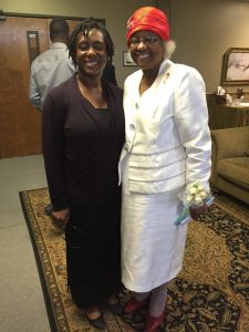 Picture of the Week Sister Tarpley and her only daughter, Sheila Tarpley Lott on Mother’s Day 2016 