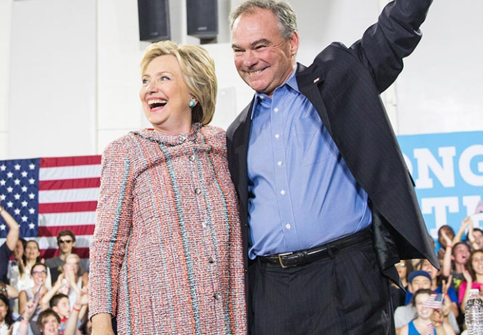 Kaine is probably a fine choice, even if it feels a little disappointing