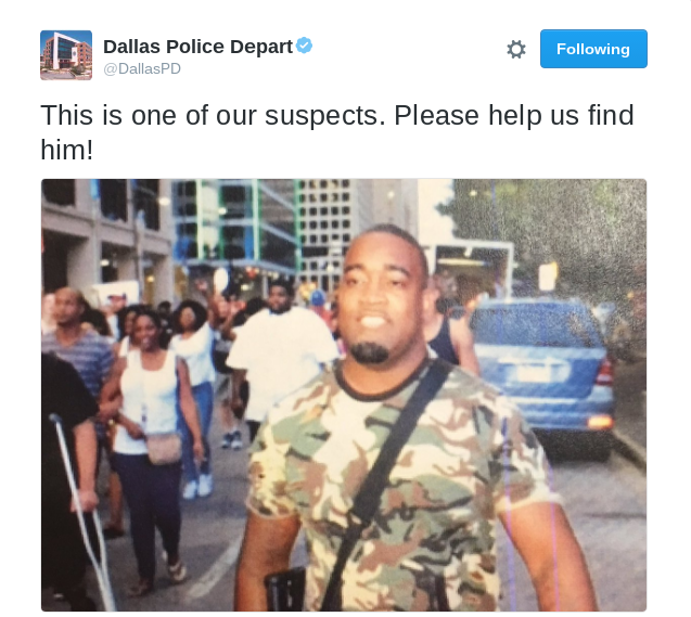 Dallas Police Chief warns of possible bomb; releases photo of person of interest