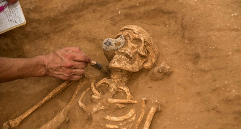 Philistines bones discovered