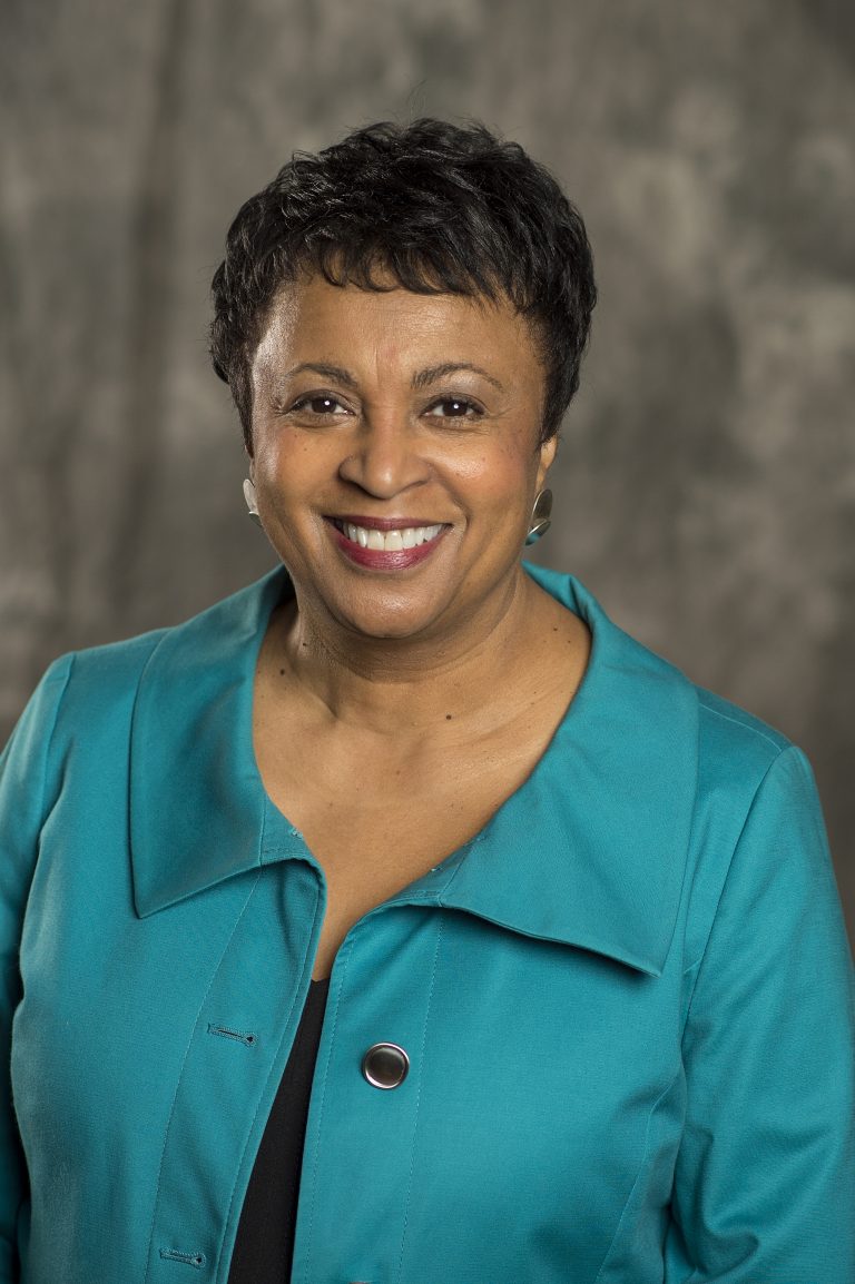 Carla Hayden, the first woman and the first African-American confirmed as the 14th Librarian of Congress