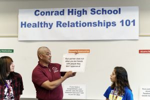 Conrad High School Team Participating in Activity (DISD)