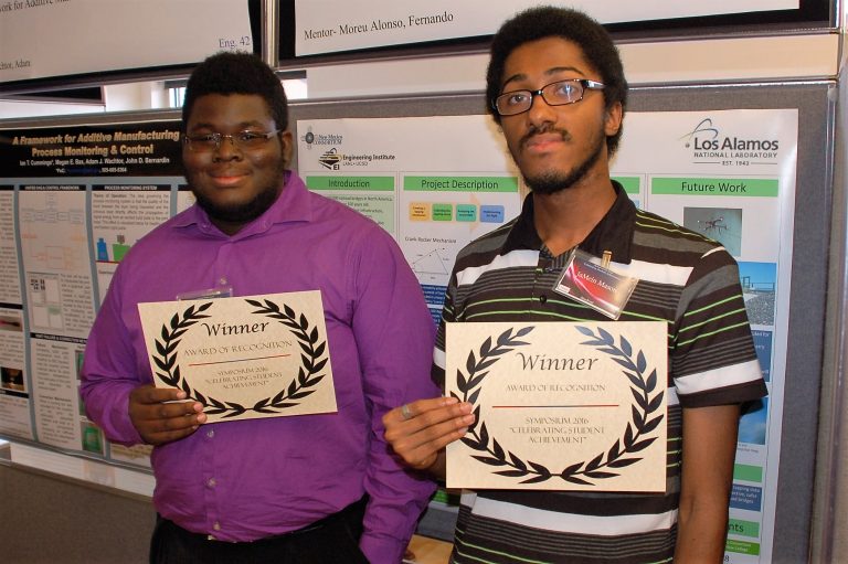 DCCCD students make history earning Los Alamos National Lab award