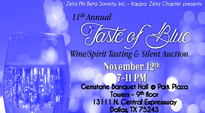 ΖΦΒ host 11th Annual “Taste of Blue” Wine & Spirits Tasting in Dallas