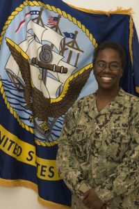 Fort Worth native, Naval Petty Officer 1st Class Eloise Chambers