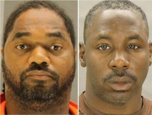 Steric Paul Mitchell (left) and Gregory Steven Hunt were convicted of kidnapping and rape.