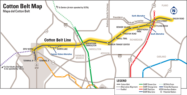 Richardson begins planning for Cotton Belt Rail Line’s impact