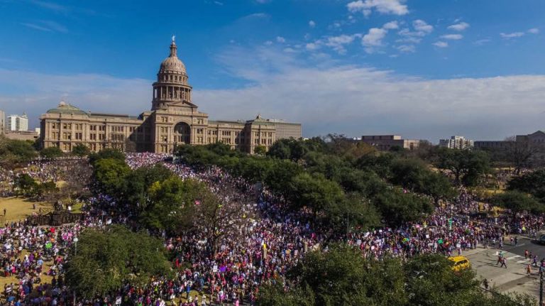 Over 50,000 Attended Women’s March on Austin