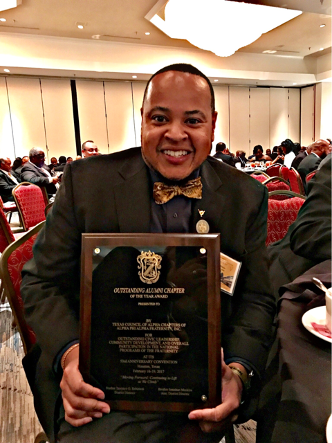Carrollton Chaper of Alpha Phi Alpha voted Texas Alumni Chapter of the Year for Second Consecutive Year